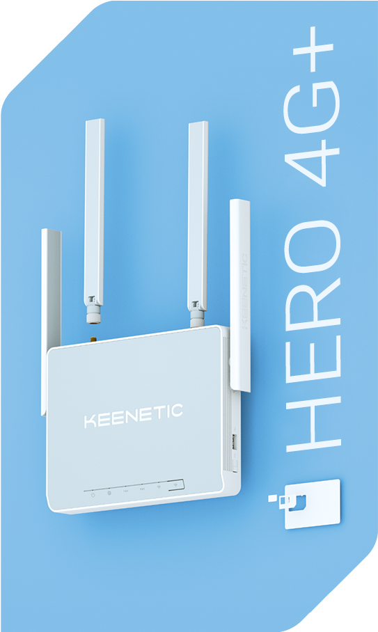 Keenetic Hero 4G+ (KN-2311)